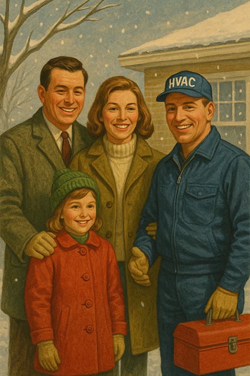 Retro, 1960's Knoxville TN Heat Pump Repair