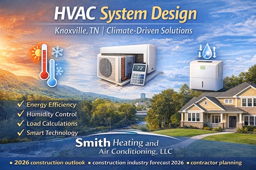 HVAC system design in Knoxville TN