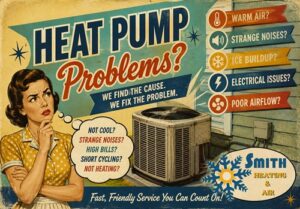 Heat Pump Problems - Smith Heating and Air Heat Pump Problems