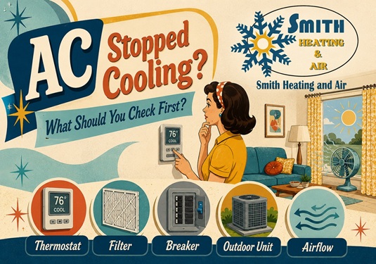 AC stopped cooling in Knoxville TN