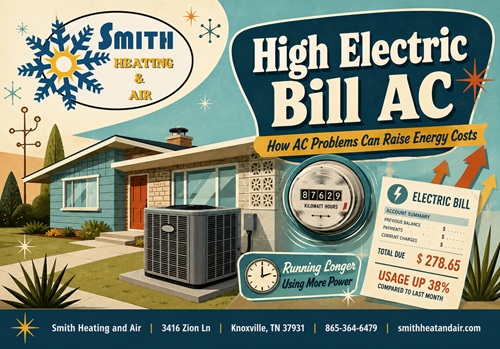 high electric bill AC
