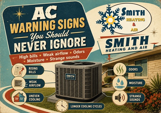 signs you need AC repair in Knoxville TN