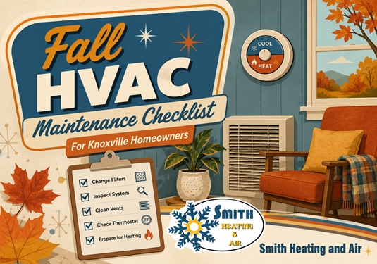 Fall HVAC maintenance in Knoxville TN