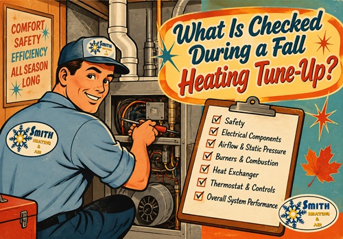 Fall Maintenance Checklist - Smith Heating and Air Fall Maintenance Checklist