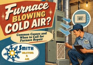 Furnace blowing cold air in Knoxville TN